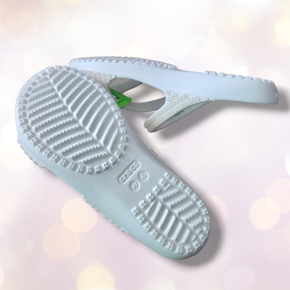 Crocs Kadee II Jewels Sandal Girls Size W4Youth Strappy 211350-50NWT - Picture 4 of 7